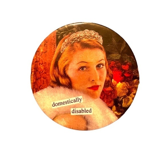 Anthropologie Anne Taintor 6 Piece Domestic Bliss Cork Coasters EUC - Picture 7 of 9